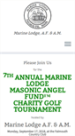 Mobile Screenshot of marinelodge.org