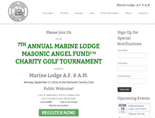 Tablet Screenshot of marinelodge.org